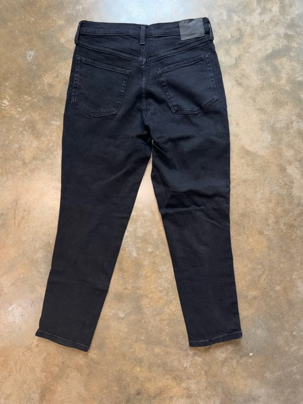 Aeropostale - Black Distressed Mom Jeans High Rise Y2K Grunge Women’s 6 NWT - Picture 2 of 6